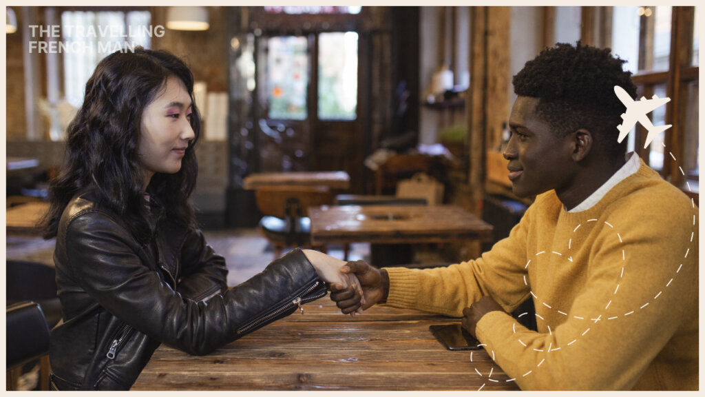Dating locally in your country.